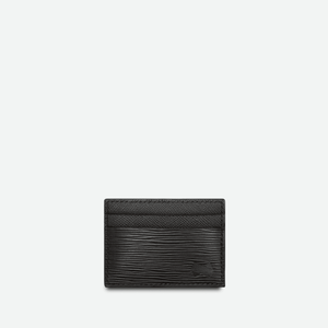 Porte Cartes En Cuir Noir