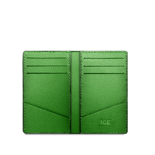 Cuir vert grainé
